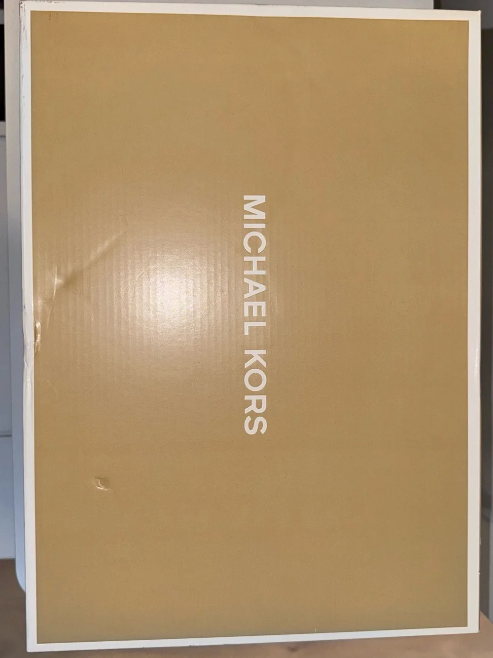 Michael Kors Ballet Beige Shoe Box with Logo